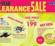 Mid Year Clearance Sale