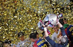 Barcelona stunned holders Manchester United to win thumbnail